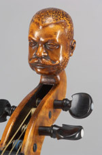 Violine aus dem Besitz Josef Schrammels von Carl Zach